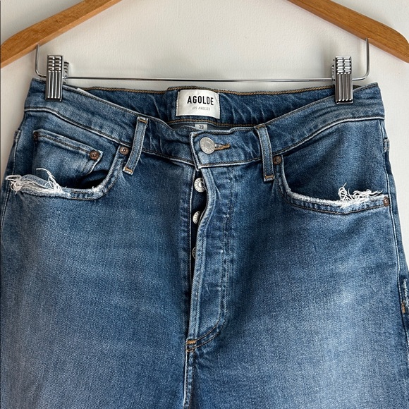Agolde Riley Crop Jeans - Picture 2 of 7